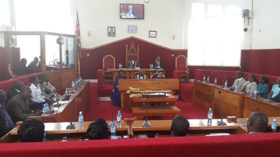 The New Look of the County Assembly Chambers